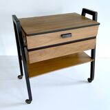 Scandinavian Wood Bar Cart Trolley