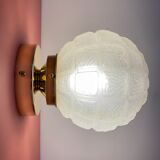 Wall lamp vintage art deco globe