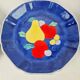 Vintage Hand-Painted Porcelain Fruit Plates, China, 1950s, Set of 8