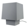Grey metal cubic design lamp, coloured filters and Japanese signature.