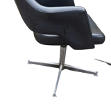 Desk 1960/1970 signed ciolino in accajou