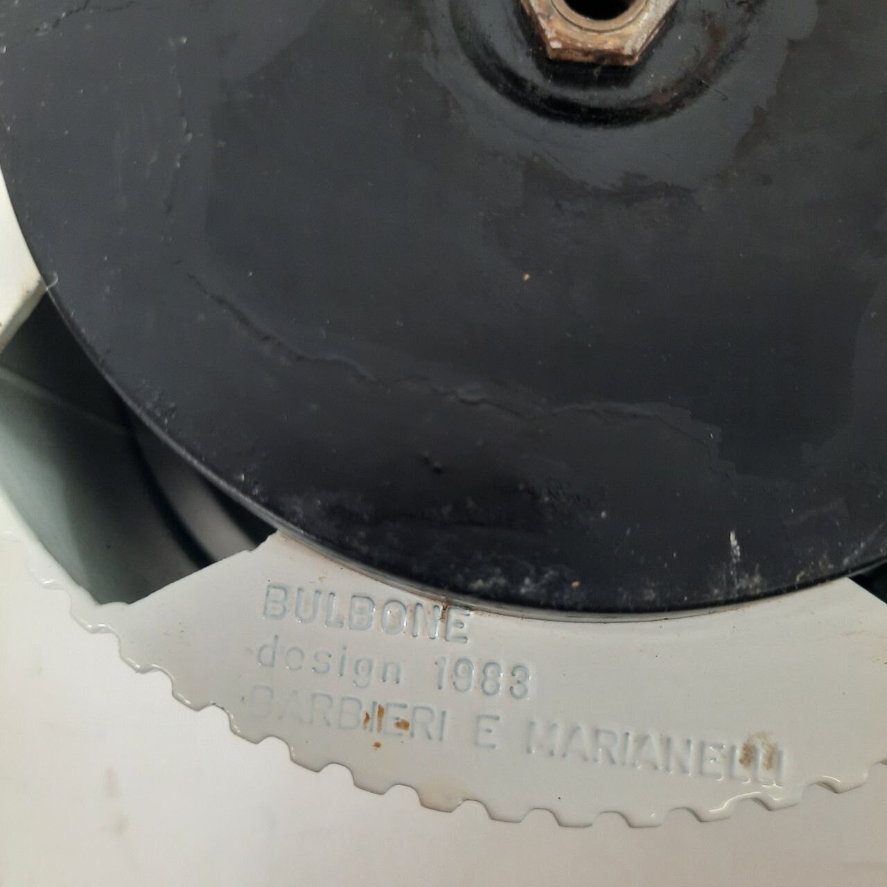 Pair table lamps, vintage model Bulbone Tronconi