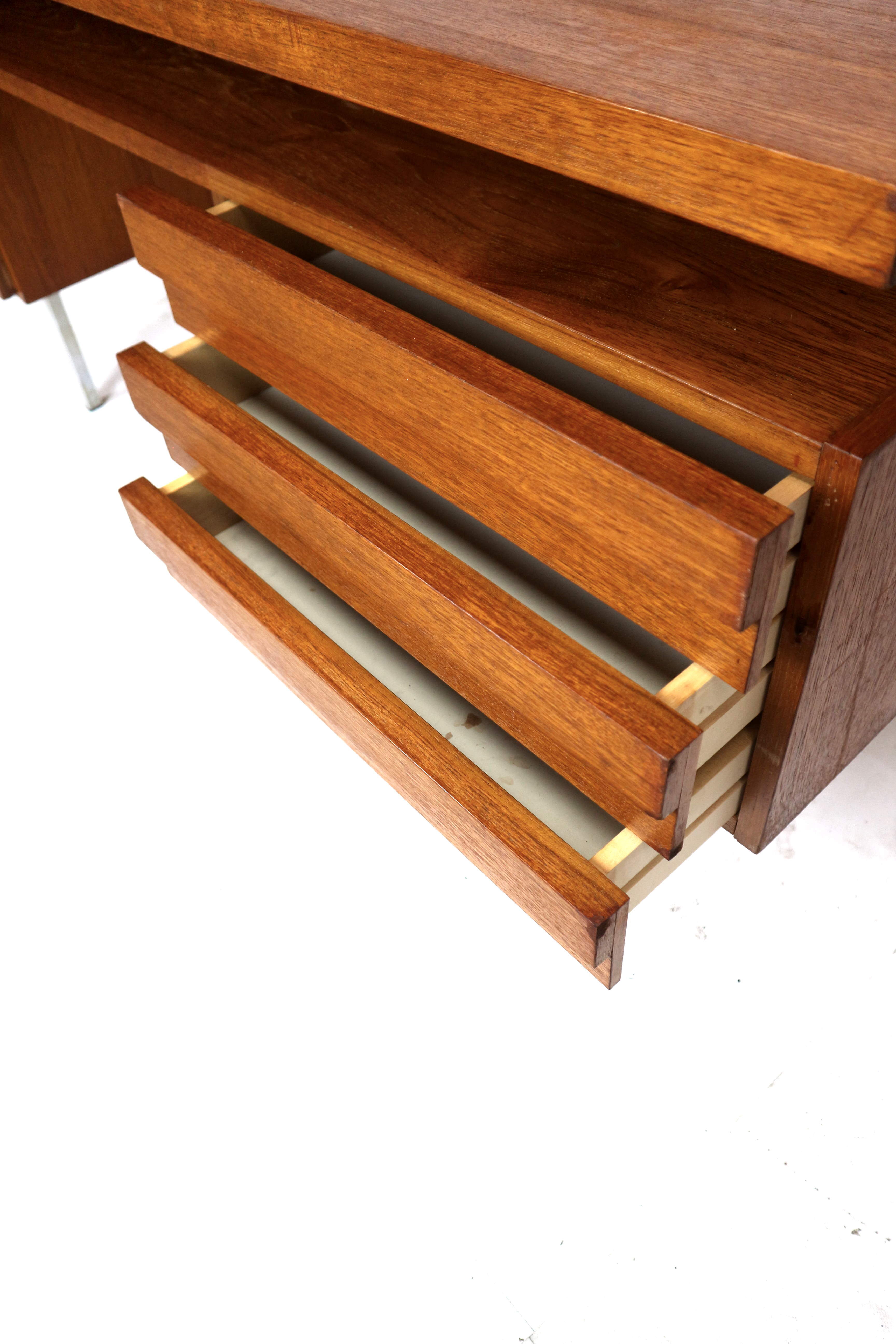 Desk by Leo Bub for Wertmöbel from the 1960s