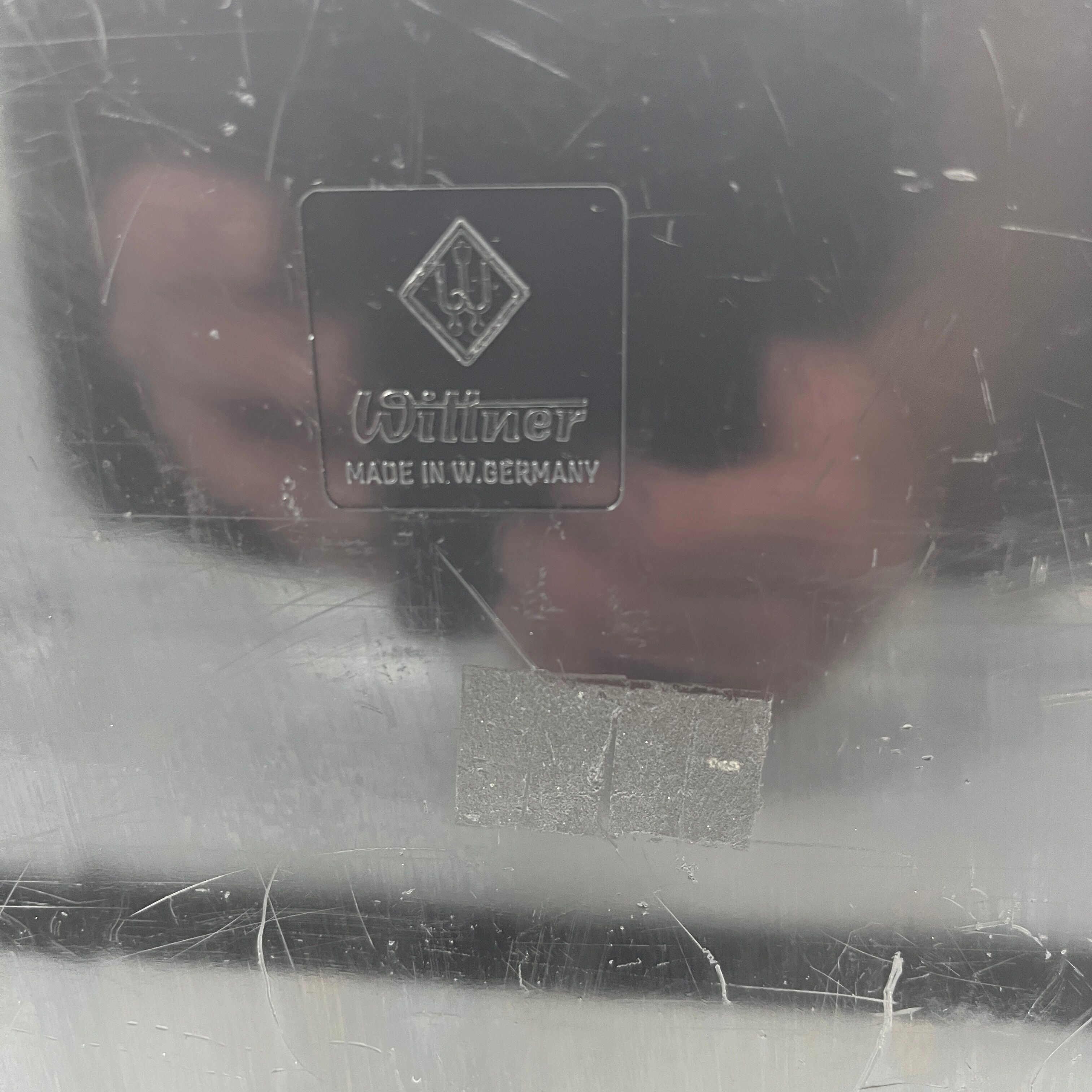 Wittner black vinyl holder