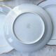 6 vintage white and gold porcelain dinner plates Kahla Gbr