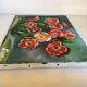 Tableau bouquet de fleurs huile sur toile signée