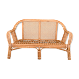 Rattan bench