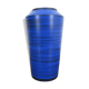 Blue and black ceramic vase, 1960s