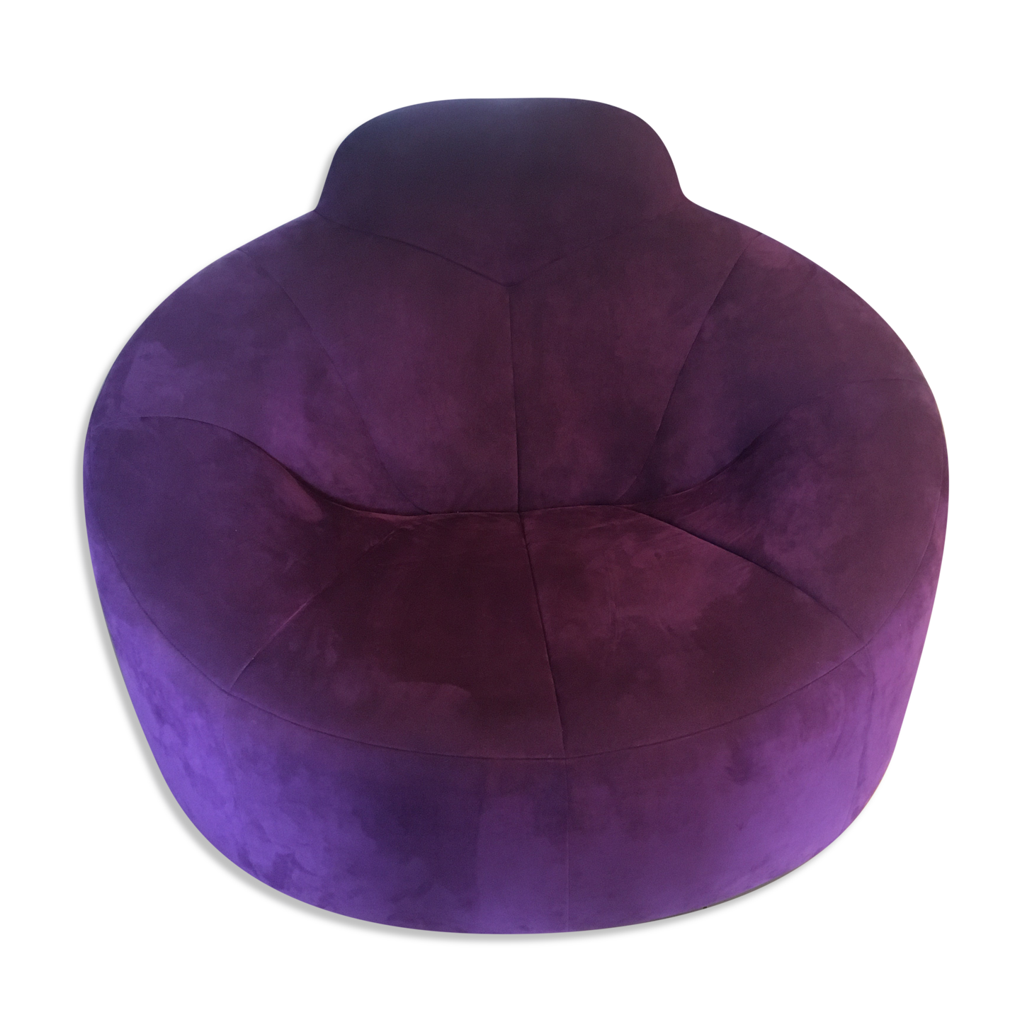 Swivel armchair Ligne Roset - Pumpkin design Pierre Paulin