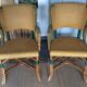 Paire de fauteuils en rotin