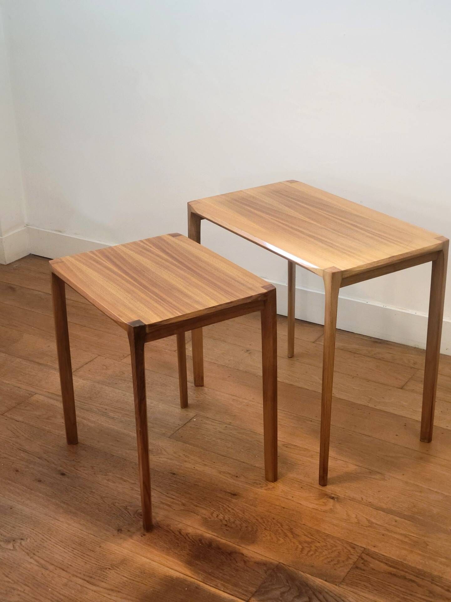 Set of two nesting tables by Rex Raab for Wilhelm Renz, Germany 1960