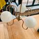 Lustre globes opaline