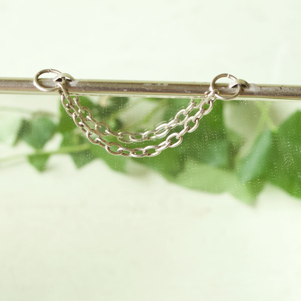 Mirror  triptych 21 X 68cm