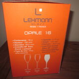 6 champagne flutes Taittinger