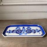 Quimper earthenware cake dish