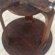 Art Deco oak pedestal table