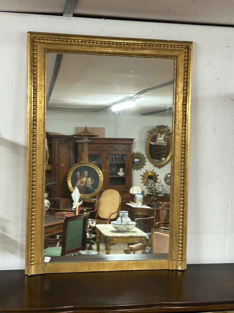 Louis phillipe mirror, louis xvi style, late 19th century