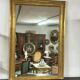 Louis phillipe mirror, louis xvi style, late 19th century