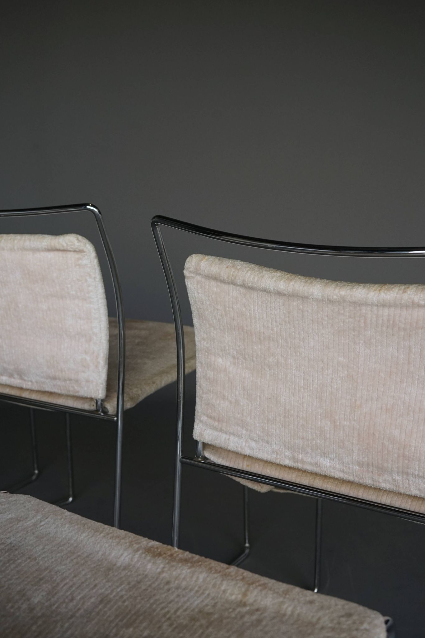 Set of 6 Tulu Dining Chairs by Kazuhide Takahama for Gavina. Italy 1960s