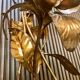 Gilded metal Florentine table or floor lamp by Hans Kögl, 1960s