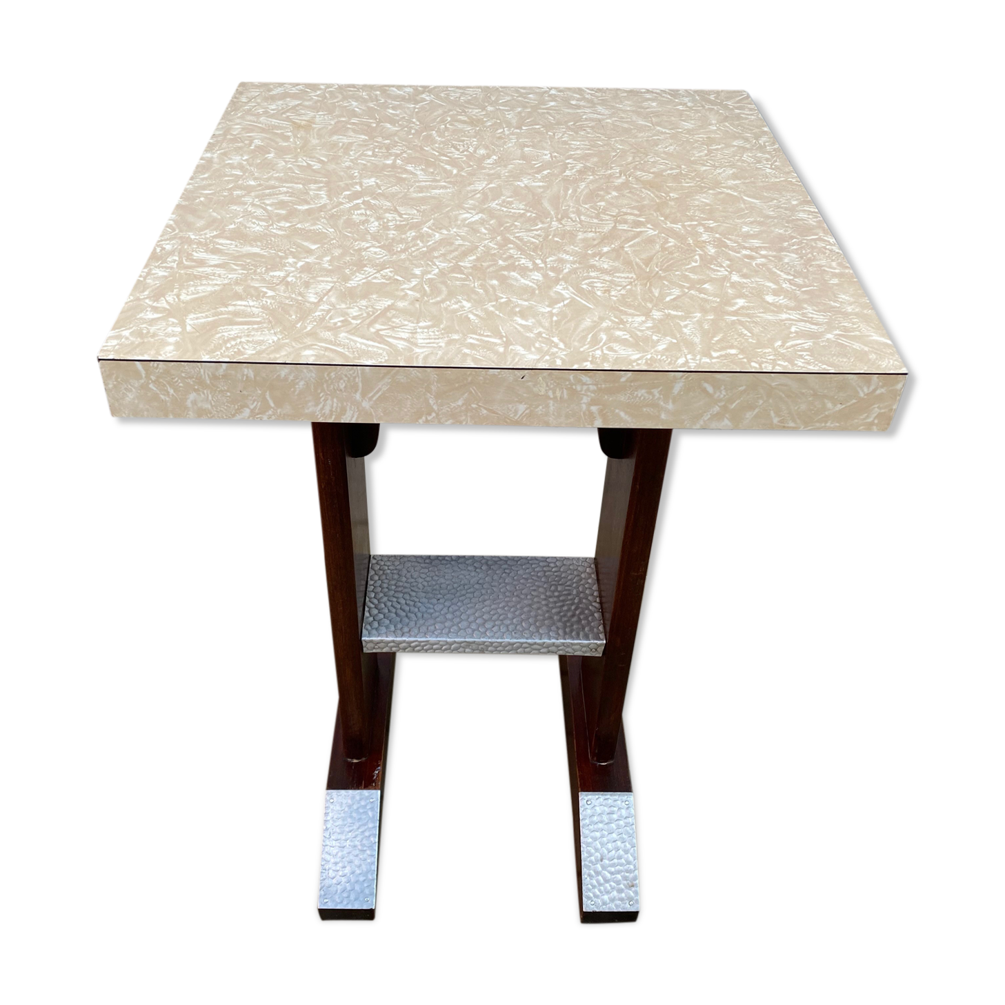 old bistro table cira 1950s