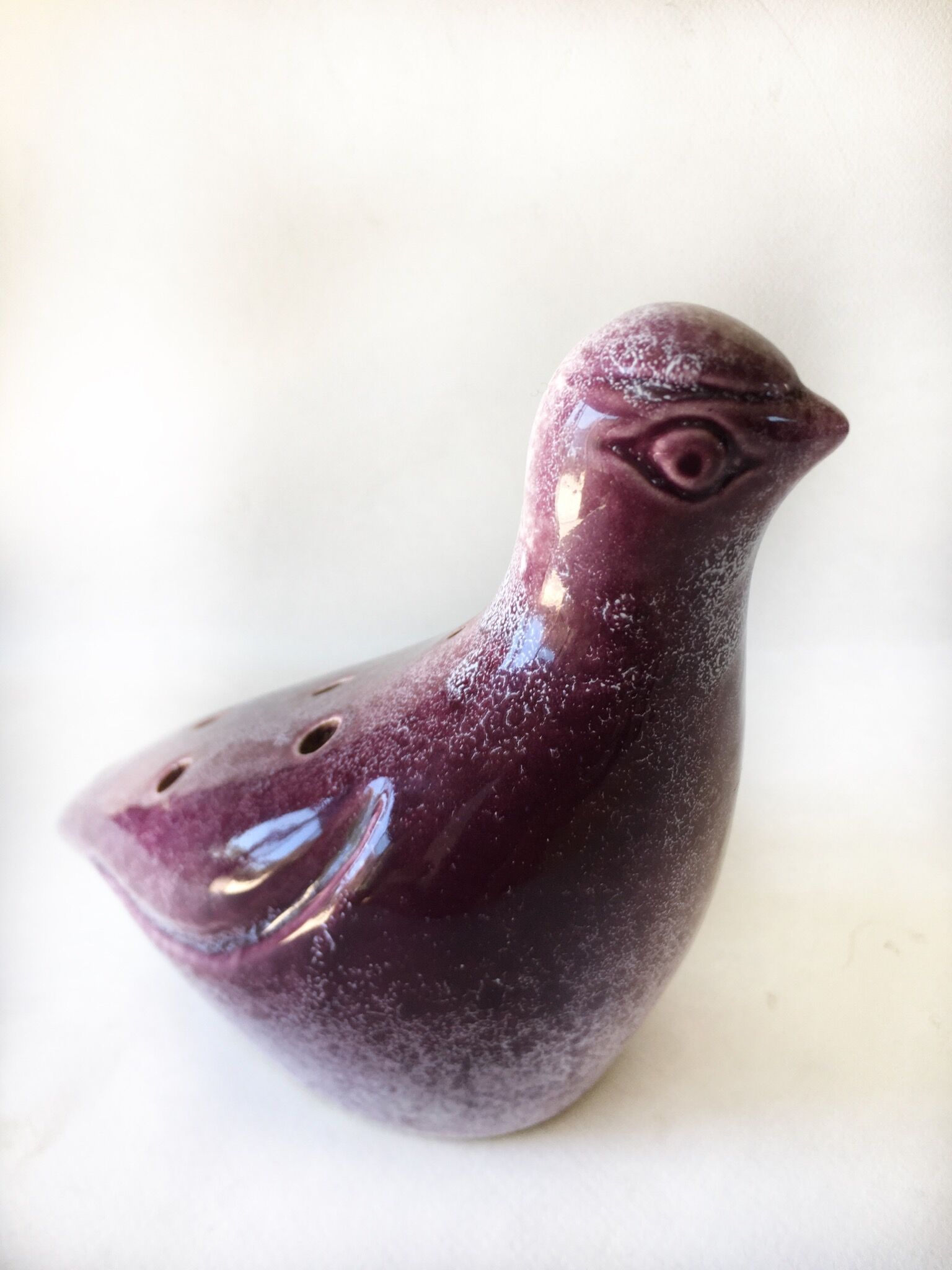 Ceramics stings bird flowers