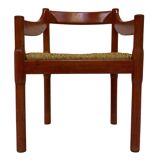 Vintage Carimate chair design by Vico Magistretti