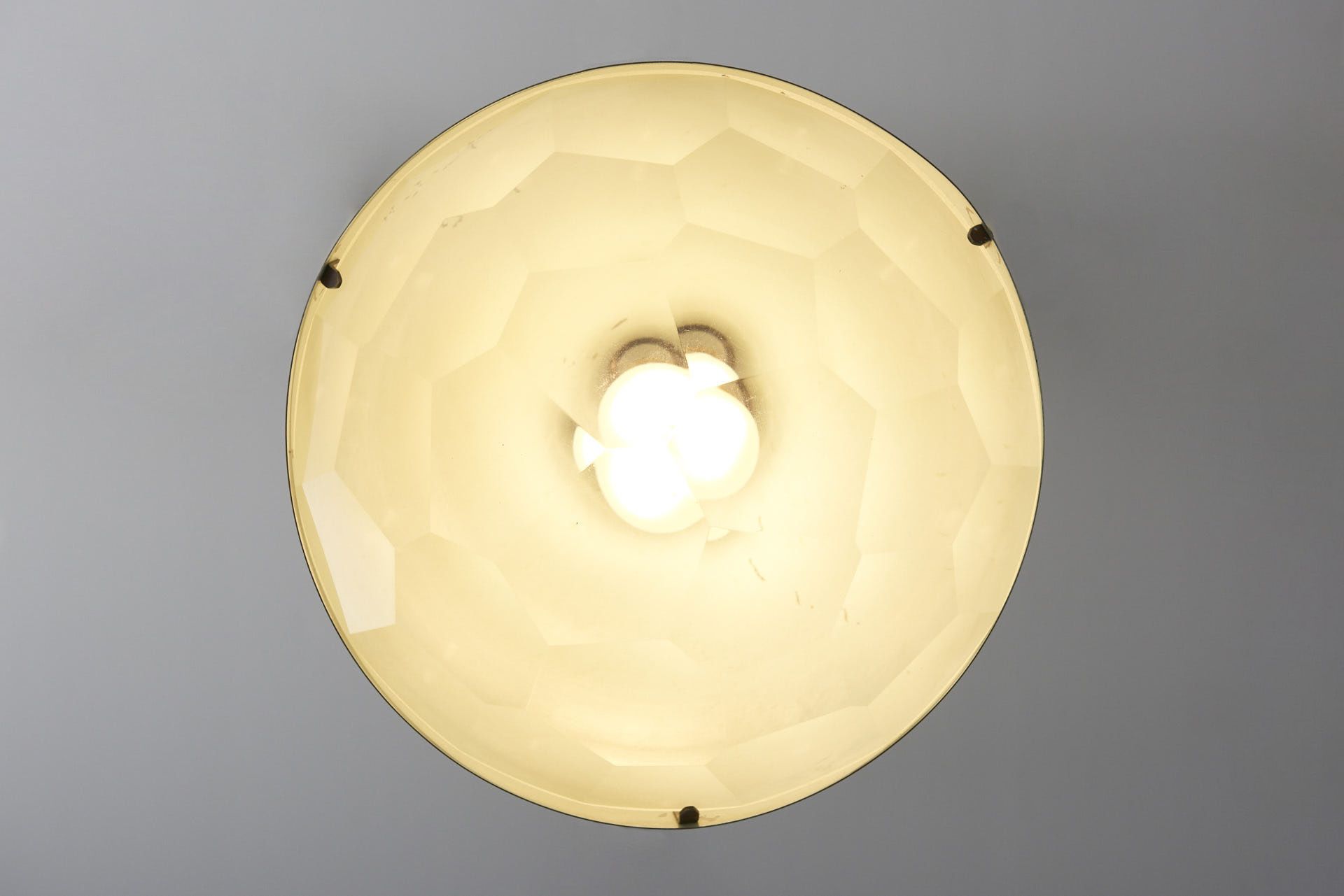 Hanging lamp model 2220  by Max Ingrand for Fontana Arte, Italy - 1960