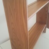 Vintage solid elm shelf