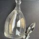 Carafe en cristal soufflé et taillé