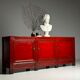 Chinese sideboard red