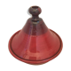 Flamed red tagine dish