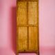 Armoire parisienne à deux portes vitrées