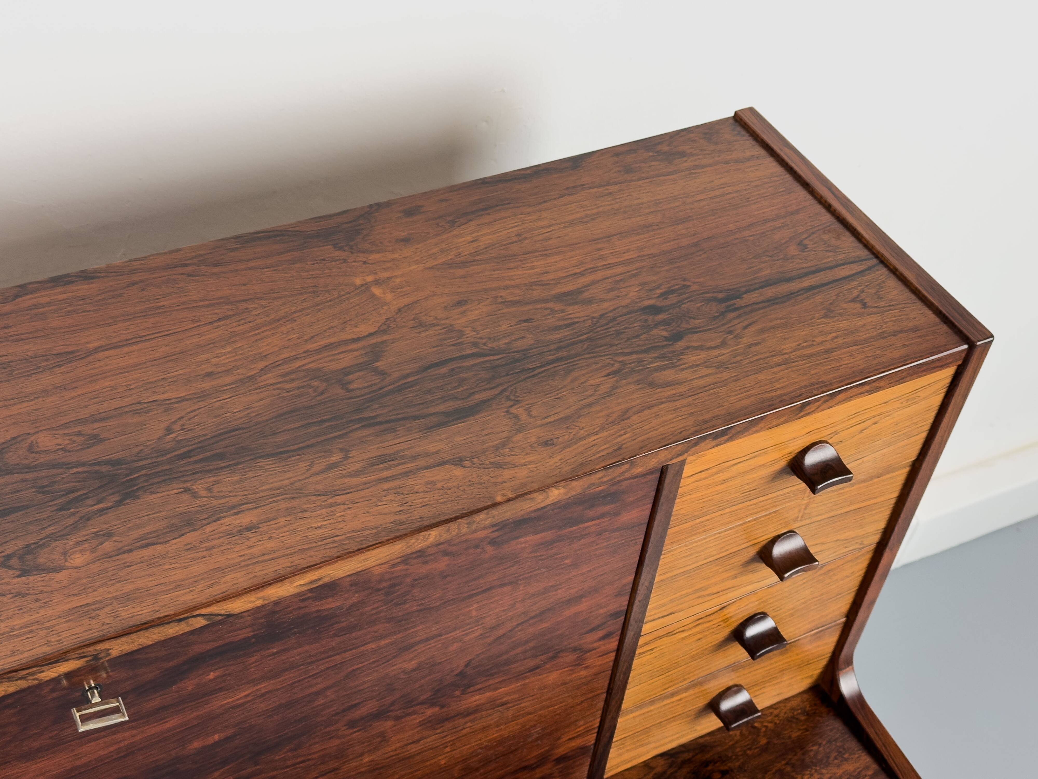 Bureau Secrétaire Mid Century par Arne Wahl Iversen pour Vinde Møbelfabrik, 1960s