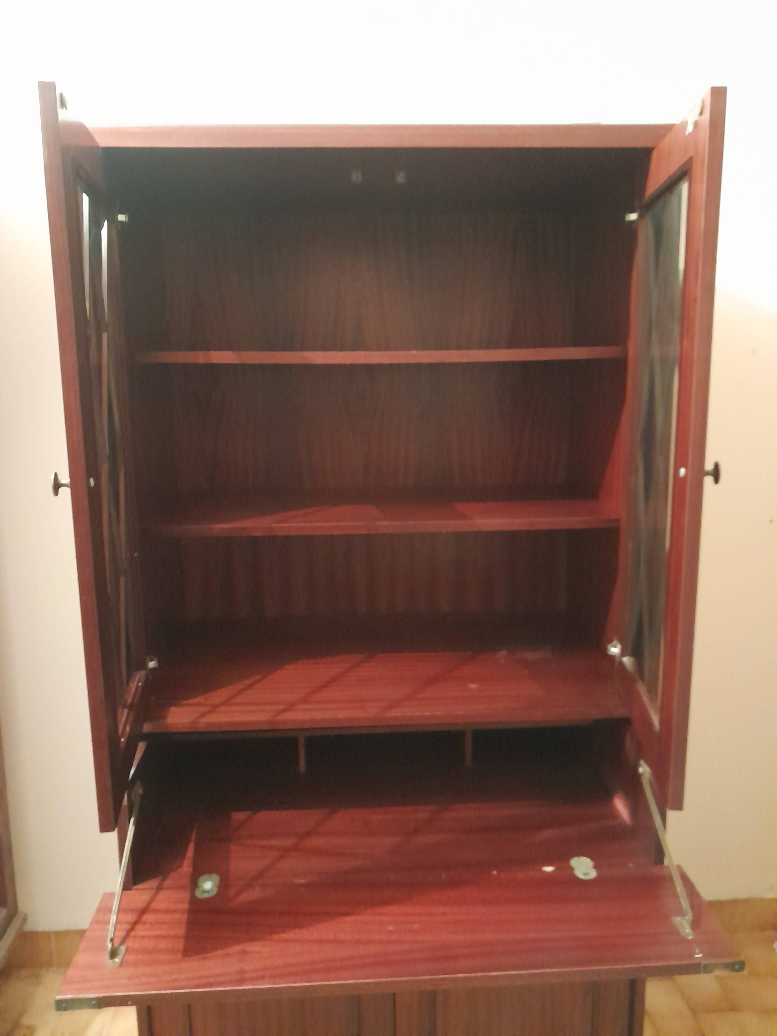 Art Deco vintage secretary bookcase – 1940s/1950s
