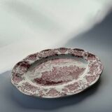 Vintage Enoch Wedgwood “Royal Homes Of Britain” red hand engraved serv