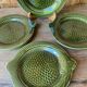 Lot de 6 assiettes barbotine poisson Sarreguemines