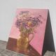 Bouquet de fleurs tableau peinture à l’huile