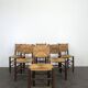 Série de 10 chaises modèle Bauche par Charlotte Perriand, circa 1960