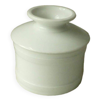 Beurrier a eau en porcelaine blanche de paris