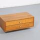 Model 128 Wall Console in Teak by Kai Kristianen for Aksel Kjersgaard