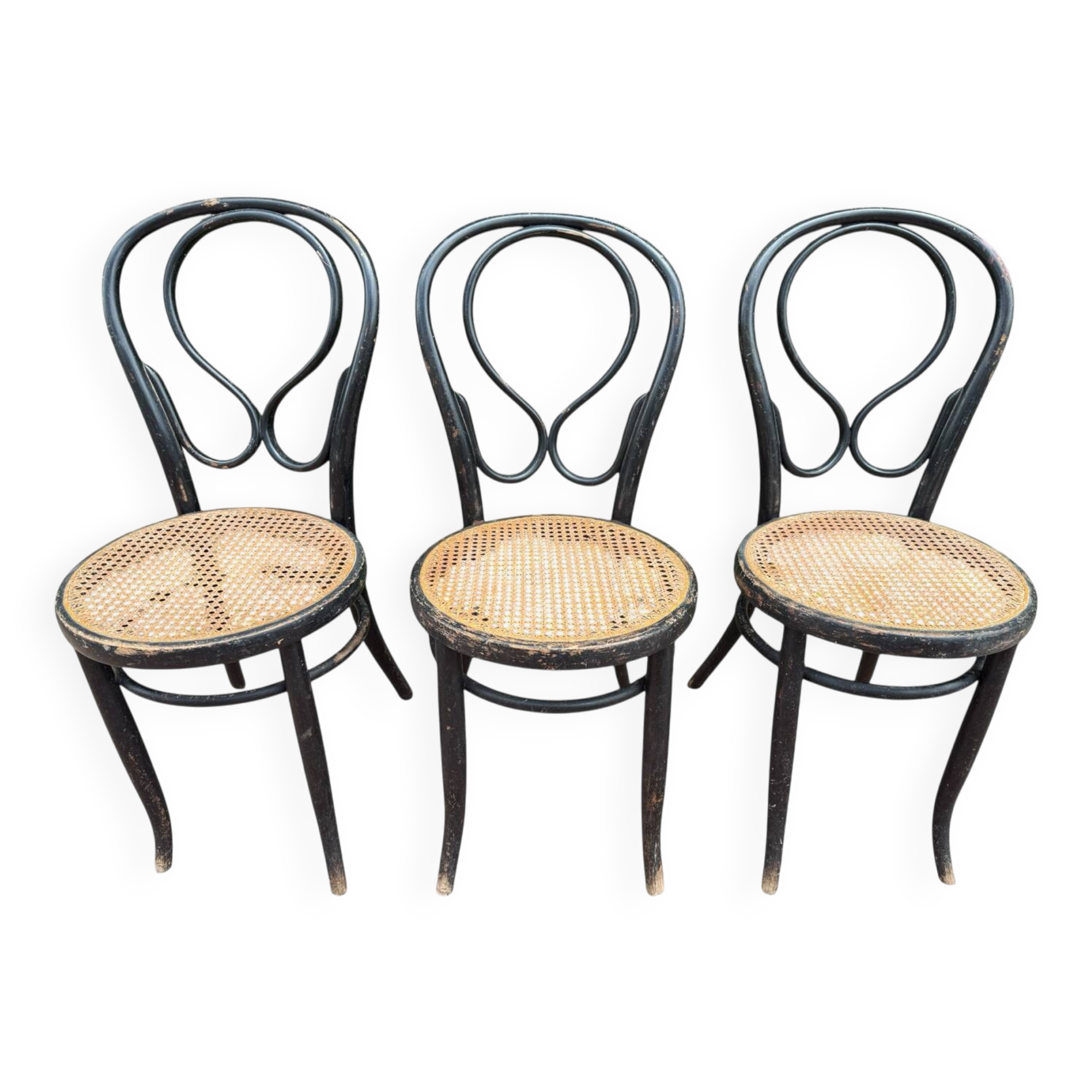 Fischel N'14 Thonet style bistro chairs