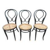 Fischel N'14 Thonet style bistro chairs