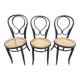 Fischel N'14 Thonet style bistro chairs