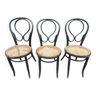 Fischel N'14 Thonet style bistro chairs