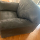 Roche Bobois leather armchair