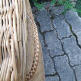 Wicker basket or laundry basket