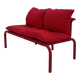 Sofa Tubulaire Rouge de Thalia & Co, 1980