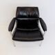 Lot de 2 fauteuils en cuir Röder Söhne by Miller Borgsen