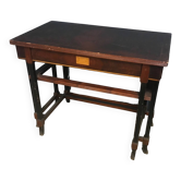 Art Deco mahogany console with lemon tree marquetry